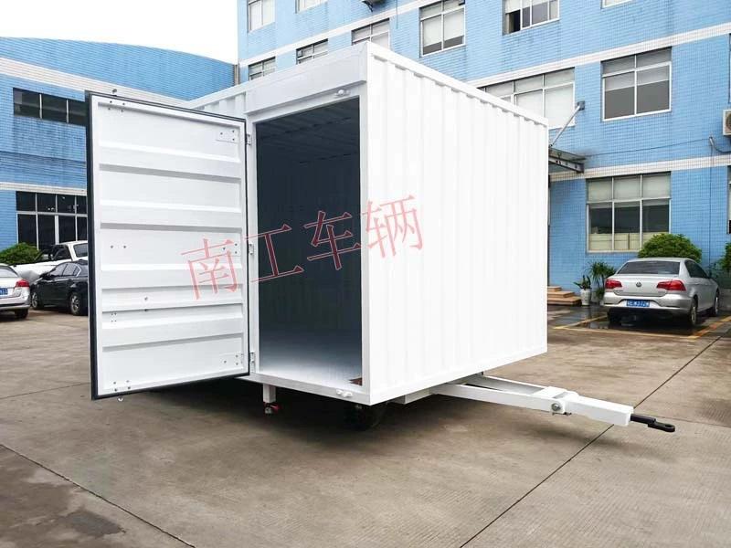 3吨箱式赢博(中国)无动力全挂车