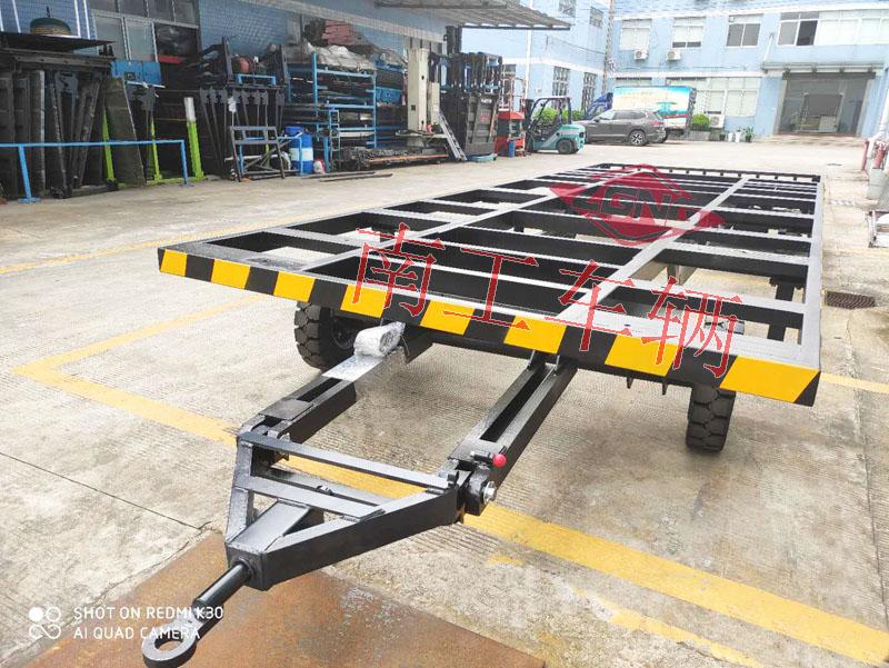 8吨骨架式赢博(中国) 无动全挂车