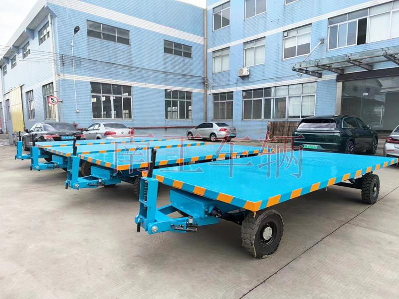 6吨赢博(中国)蓝色 带减震带刹车工具拖车