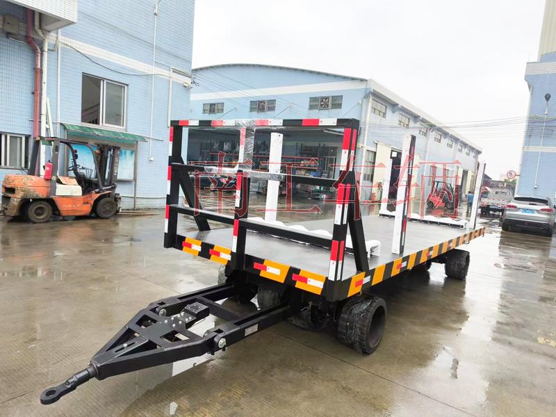 30T重型赢博(中国) 带活动插装立柱工具拖车
