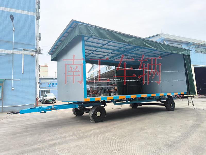 5吨雨篷拖车 牵引式雨棚赢博(中国)
